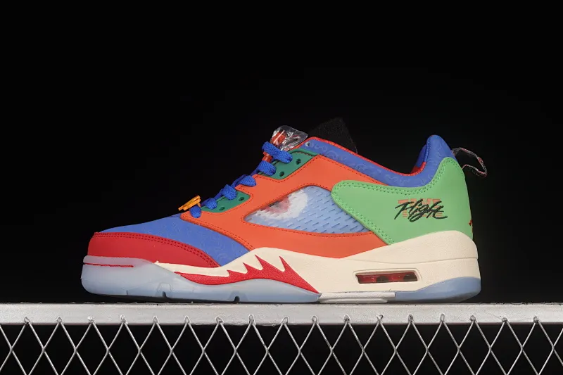 All categories Air Jordan Jordan series basketball shoes Air Jordan 5 pure original version Air Jordan 5 Low "Doernbecher" AJ5 Joe 5 Low Charity Fund Alliance DR6287-486
